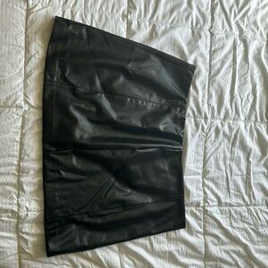 Brand new leather skirt